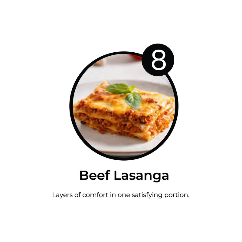 COMFORT MENU  - 5 MEAL PLAN