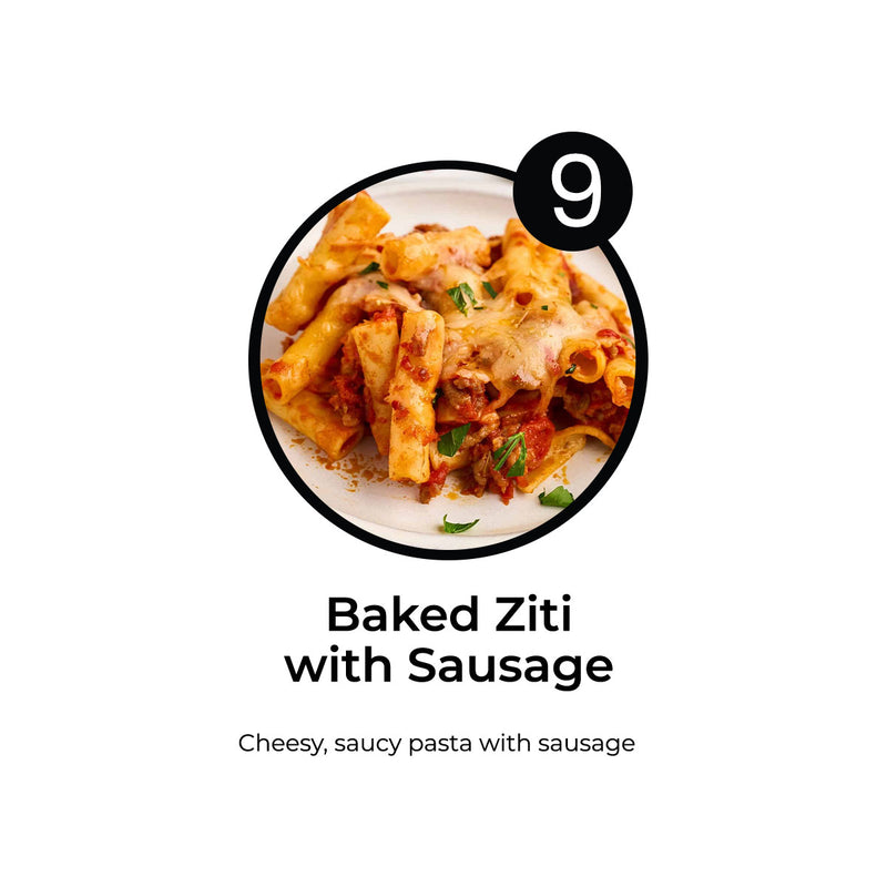COMFORT MENU  - 5 MEAL PLAN