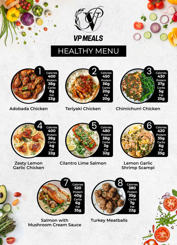 HEALTHY MENU - 5 MEAL PLAN