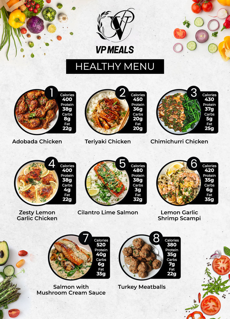 HEALTHY MENU - 10 MEAL PLAN